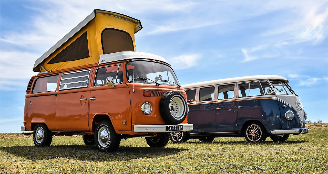 Combi Volkswagen en Bretagne Edgar et Colette